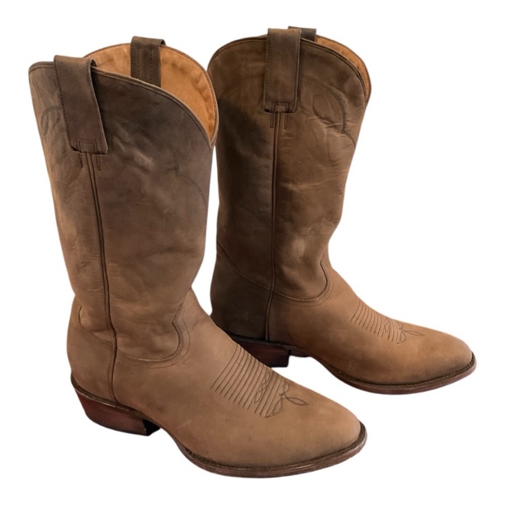 Stetson 12 20 7311 4079 Mens Sz 11.5D Leather Cowboy Cassidy Western Boots Brn